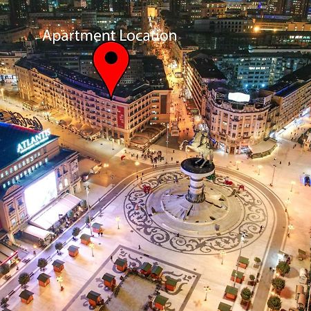 Fantazy Apartment Main Square Skopje Eksteriør bilde