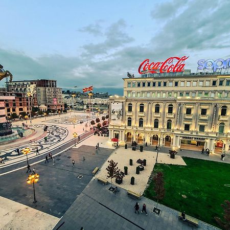 Fantazy Apartment Main Square Skopje Eksteriør bilde
