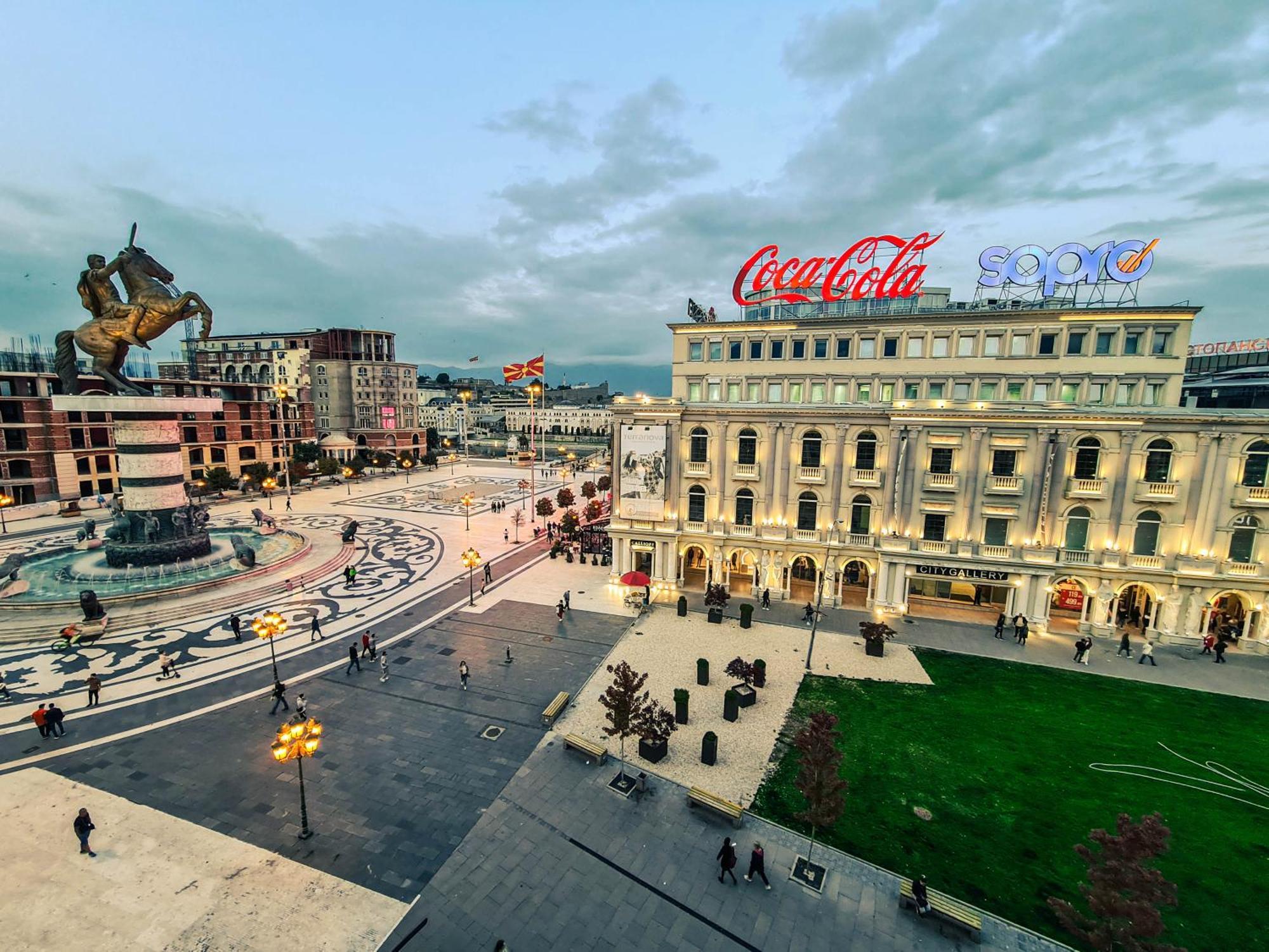Fantazy Apartment Main Square Skopje Eksteriør bilde