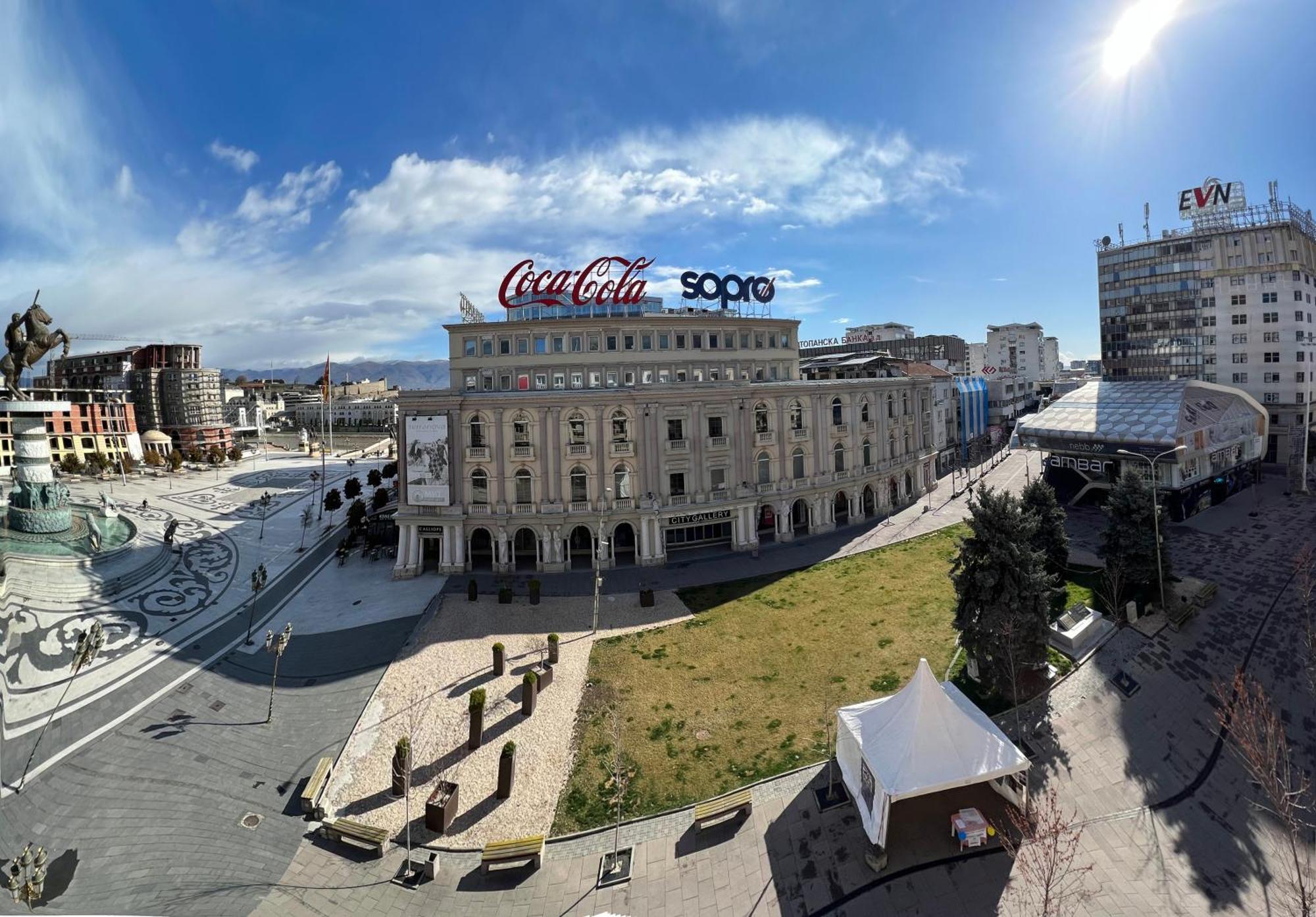Fantazy Apartment Main Square Skopje Eksteriør bilde