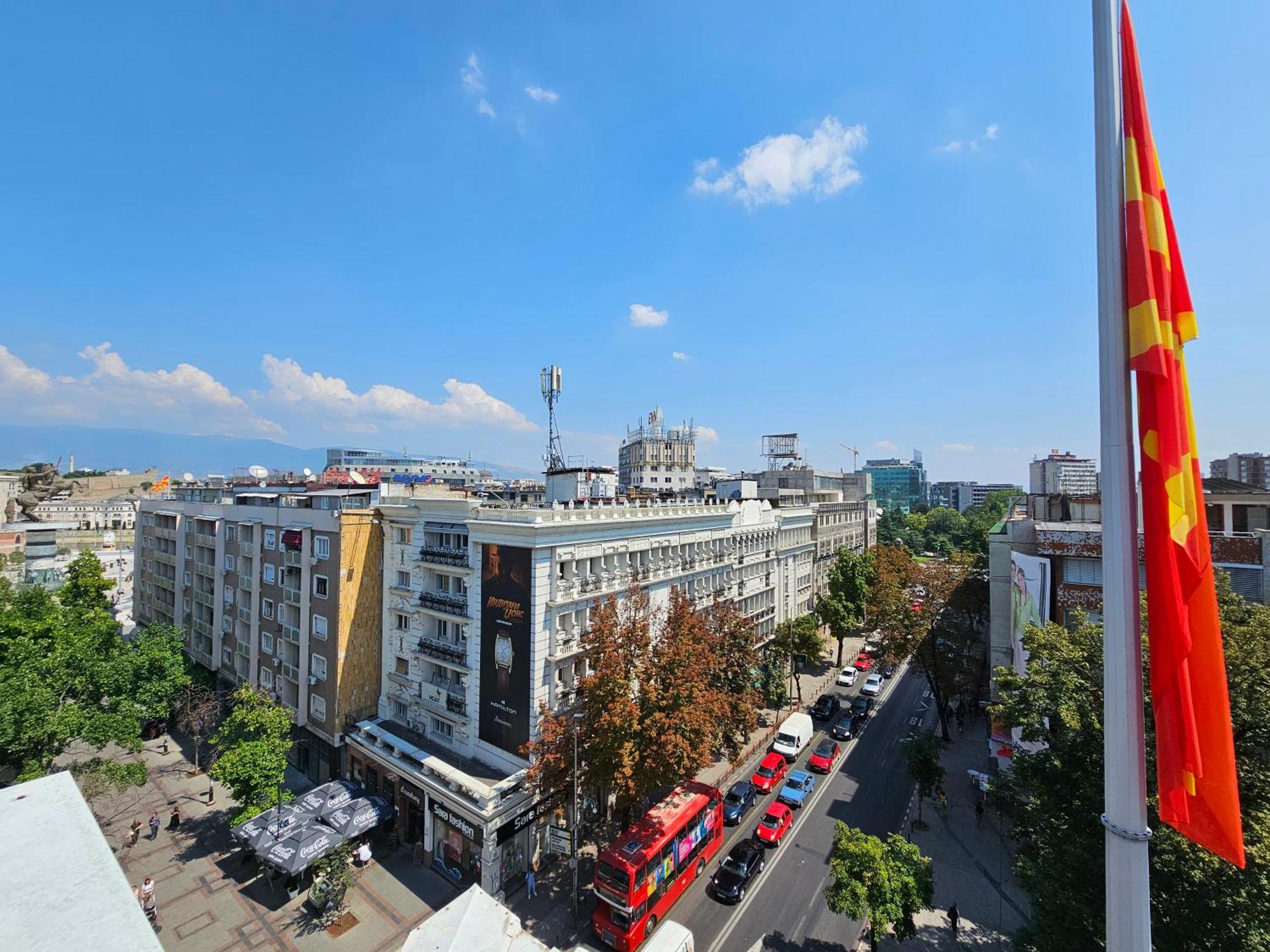 Fantazy Apartment Main Square Skopje Eksteriør bilde